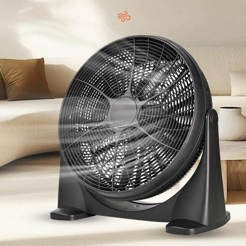 

20-дюймовый вентилятор, бытовой настольный напольный вентилятор, цельнопластиковый портативный вентилятор, сильное ветровое охлаждение, электрические вентиляторы 220 В/110 В с третой передачей