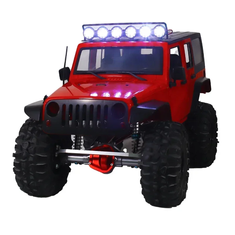 1 pçs rc carro 158mm brilhante led telhado lâmpada barra de luz para 1/10 rc rastreador carro atualização peças TRX-4 scx10 d90 90046