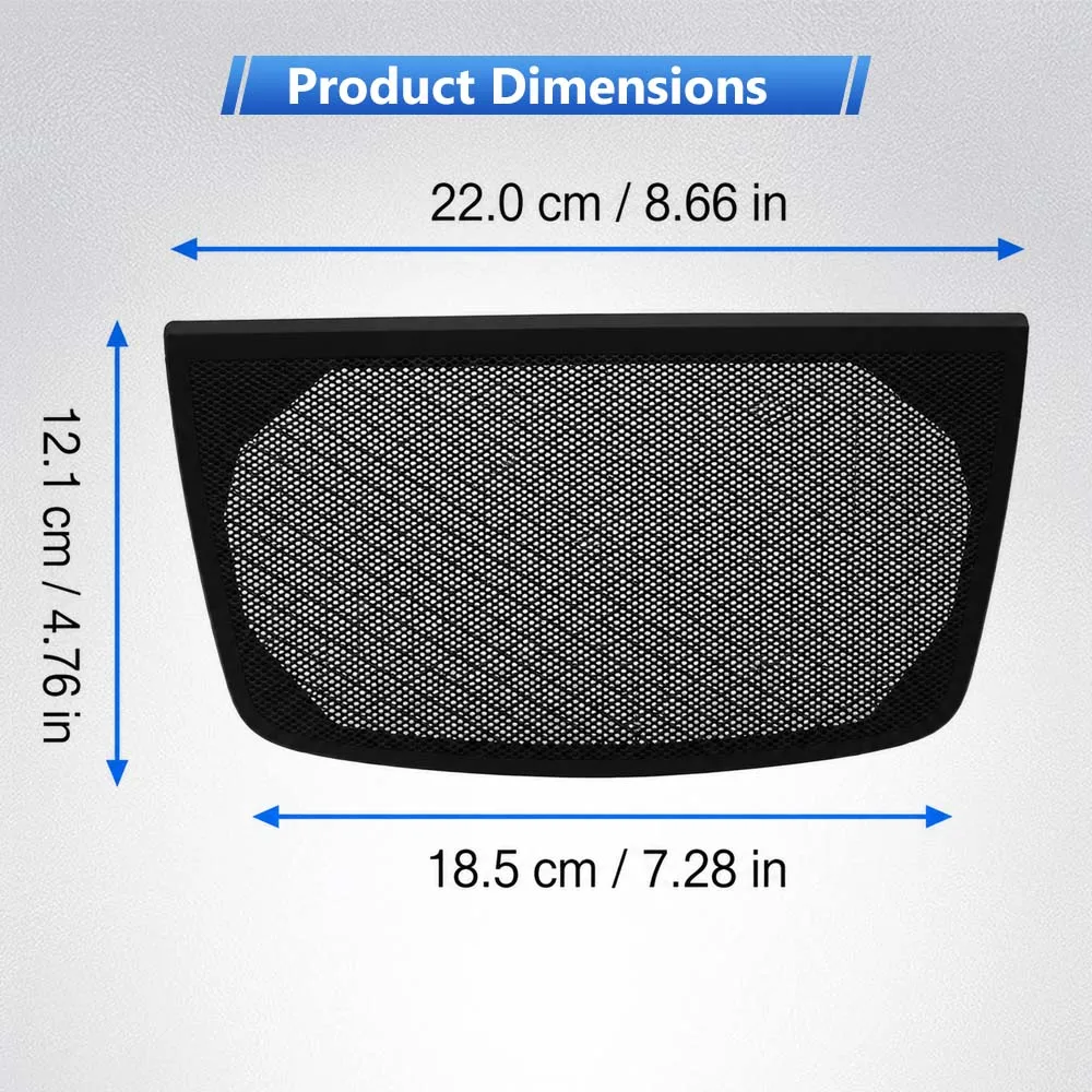 Picture 3: For BMW X5 E70 X6 E71 E72 Car Center Control  Speaker Cover Grille  Dashboard Instrument Loudspeaker Panel 51456972206