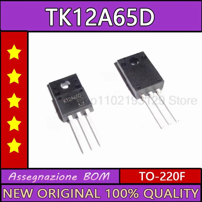 10PCS/LOT K12a65d brand new imported tk12a65d