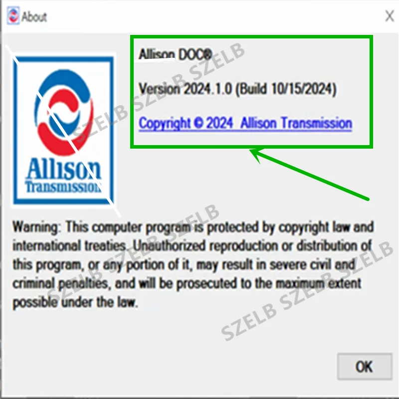 Picture 4: Newest 2024 Allison DOC Premium 2024 GEN5 File 2024 Transmission PC-Service Tool Can Work for NEXIQ Tool car automotive tools