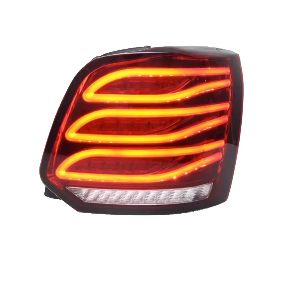 Car Lights For VW Polo Taillights 2011-2018 Polo LED Tail Lamp Dynamic Turn Signal Light Car Taillights Assembly view 4