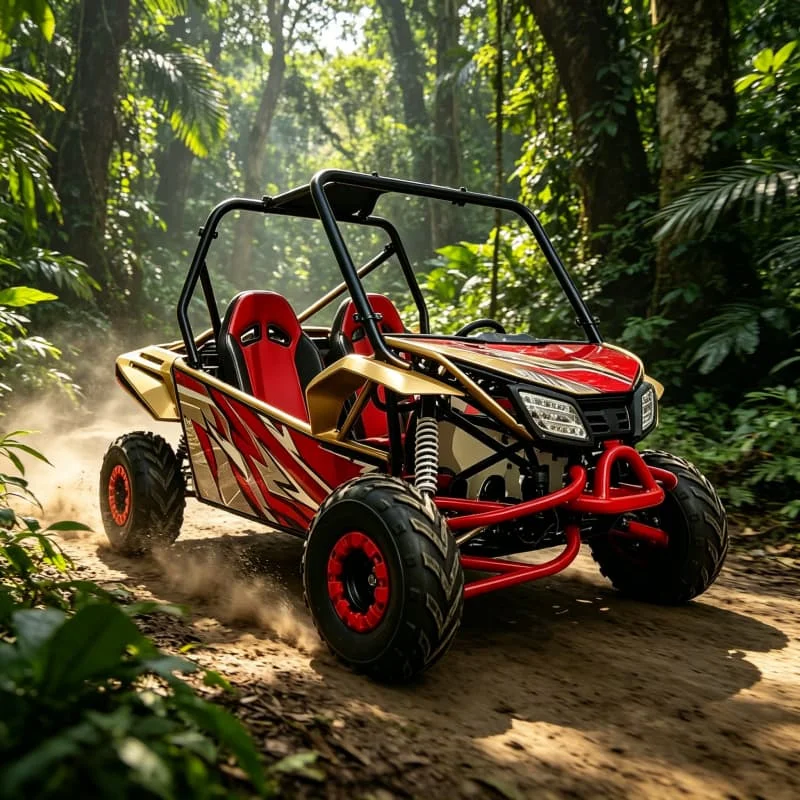 Adult ATV 400cc Quad Bike 4x4 Off Road Vehicle Independent Suspension Disc Brakes For Mountain Trail Riding Customized