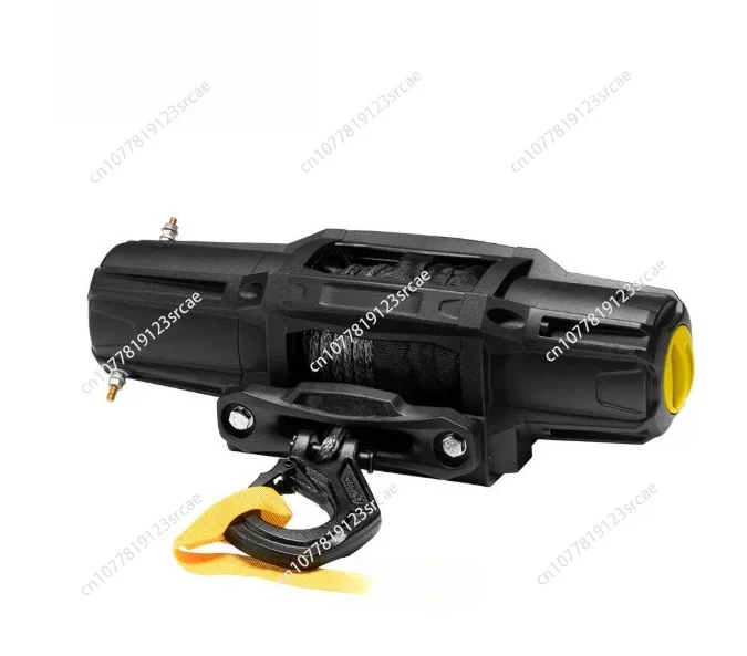 6500LBS IP67 Waterproof Electric Winch Synthetic Rope with Remote Control for 4x4 ATV UTV Off-Road & Boat Use