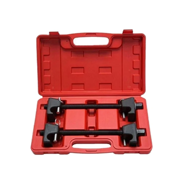 Heavy-duty strut hydraulic spiral spring compressors for automotive repair kits