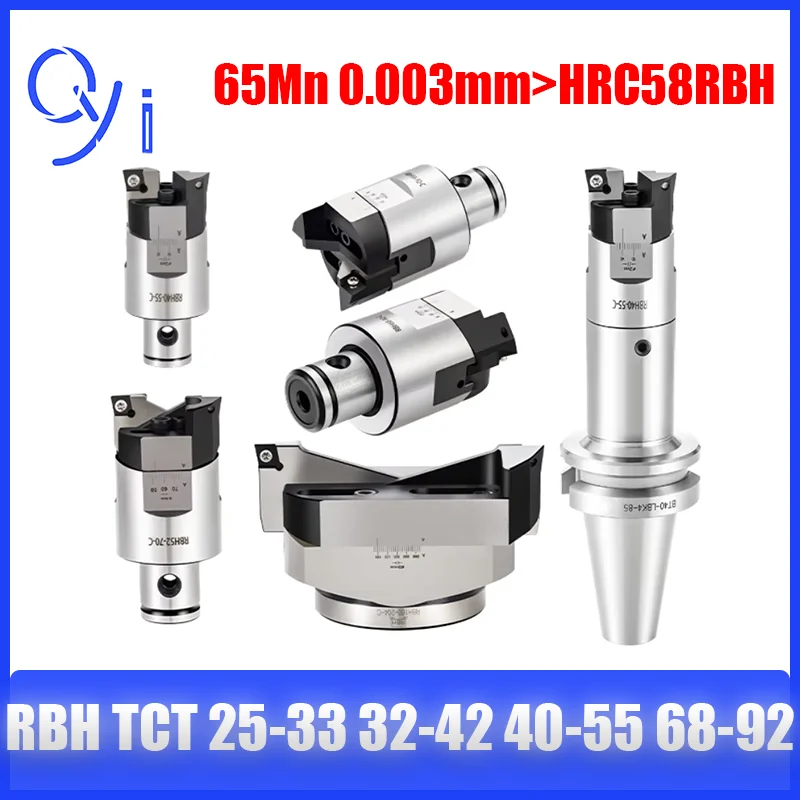 Adjustable Double-edged RBH TCT 25-33 32-42 40-55 68-92 BT30 BT40 LBK Rough Boring Head Twin-bit Rough Boring Head Boring Tool