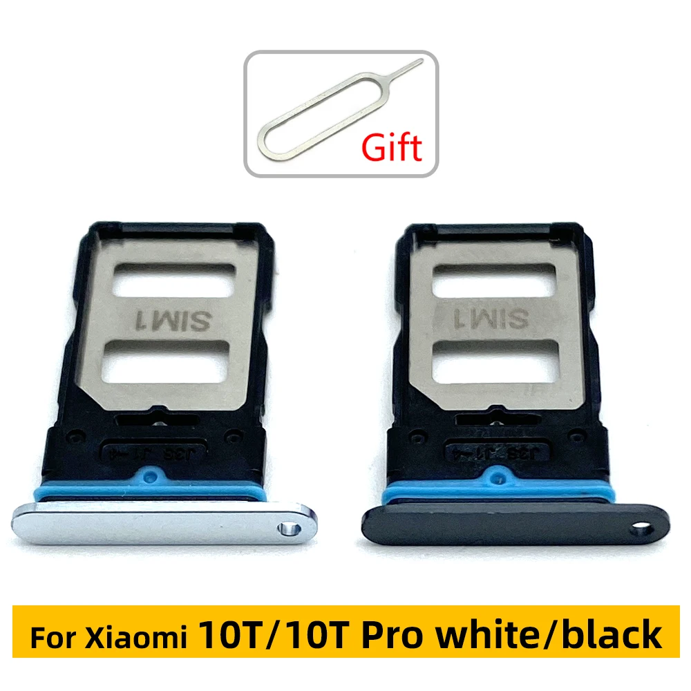 5 sztuk, podwójna karta dla Xiaomi Mi 10 Pro 10T Lite Mi 10 Note / Mi CC9Pro Uchwyt na kartę SIM Taca Gniazdo szuflady Uchwyt Adapter Gniazdo