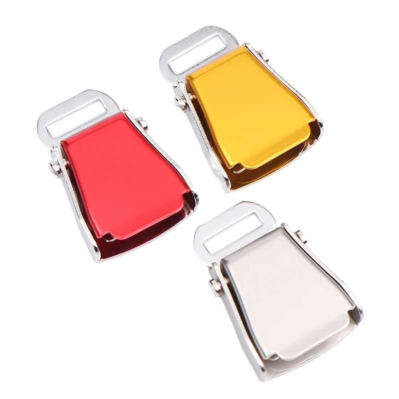 1PCS Luggage DIY Accessories 1.4CM SLOT Detachable Mini Airplane Safety Seat Belt Buckle Keychain Small Plane Buckle