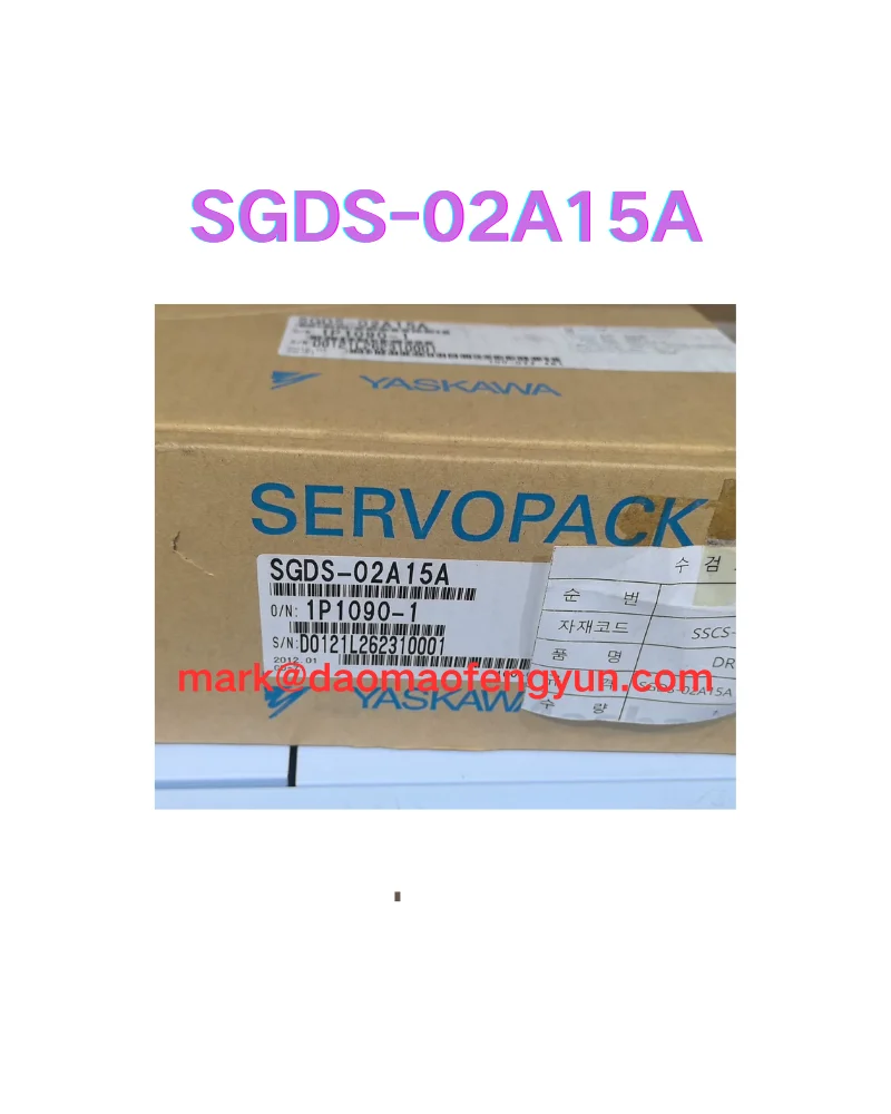 SGDS-02A15A New servo drive, fast delivery, DHL/FEDEX/UPS