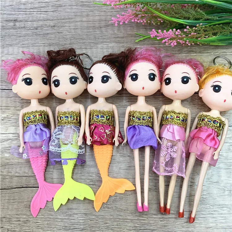 17cm Classic Long Legs Doll Waterproof Mermaid Doll Girl Toy Princess Children Girl Toy Bath Pool Toy Girl Birthday Gift