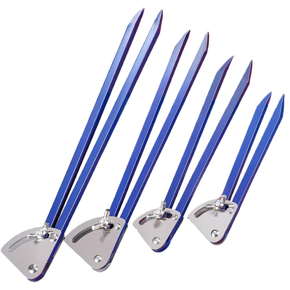 Alloy Tip For Compass Scriber Featuring Carbide Point and Easy Angle Adjustment Butterfly Nut for Accurate Marking Needs