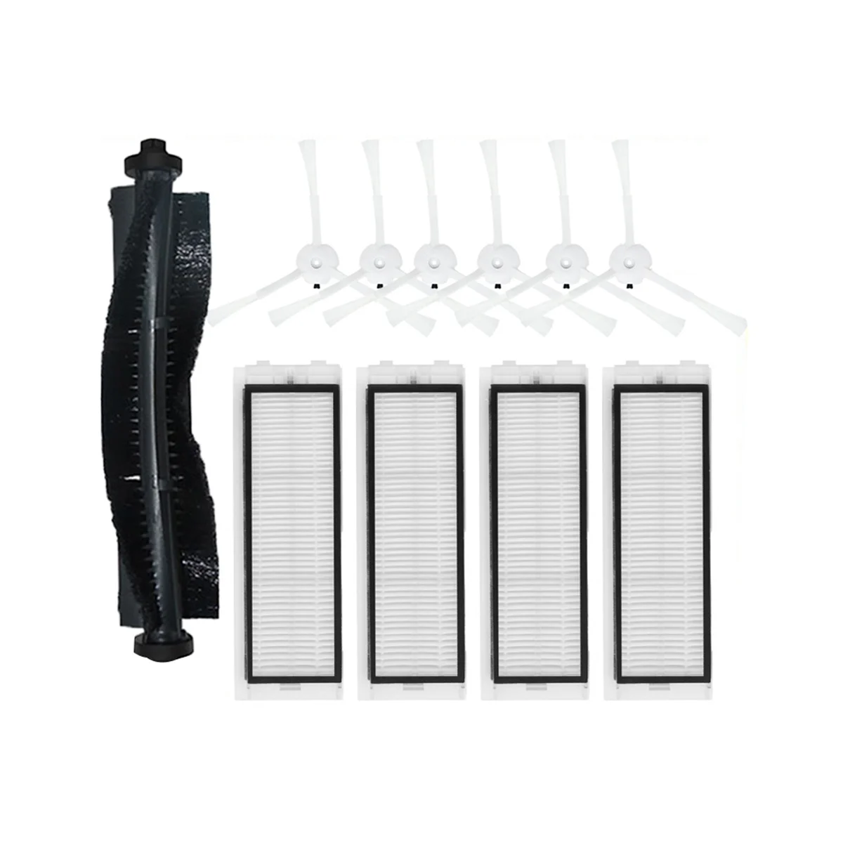 A09G-для робота-пылесоса Qihoo 360 S5/S7 Pro, запасная основная боковая щетка, ролик, фильтр Hepa, аксессуары, детали