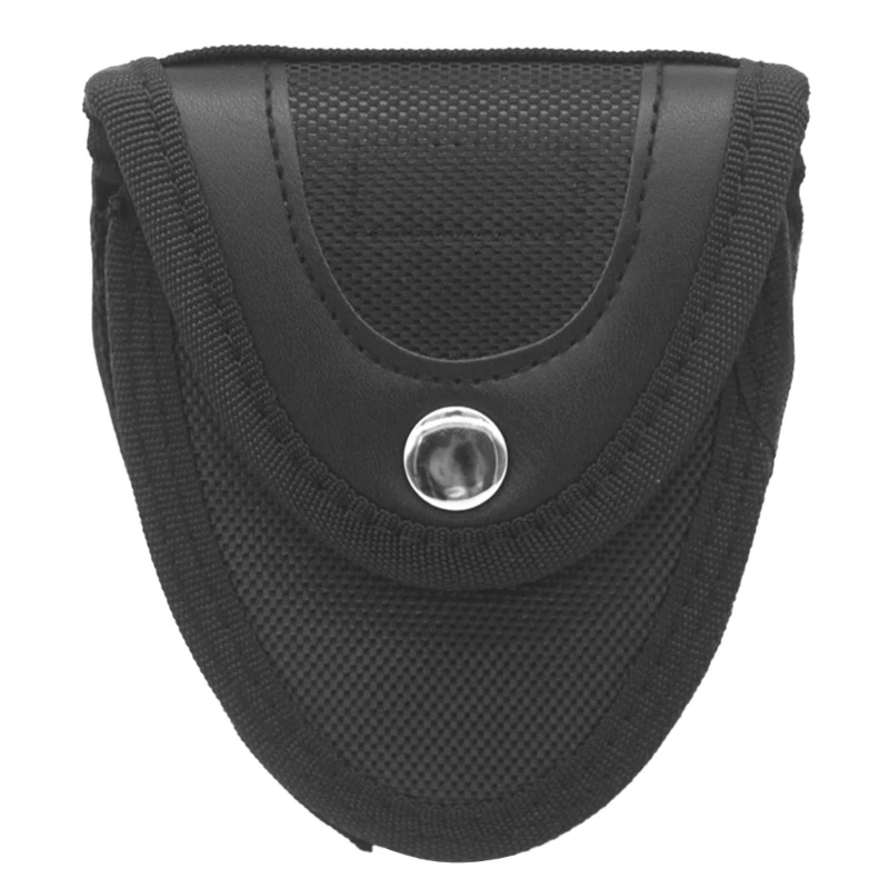 Tactically Handcuff Holder Wear-resistant Nylon Handcuff Holsters Waist Belt Bag for Polices and Law Enforcement