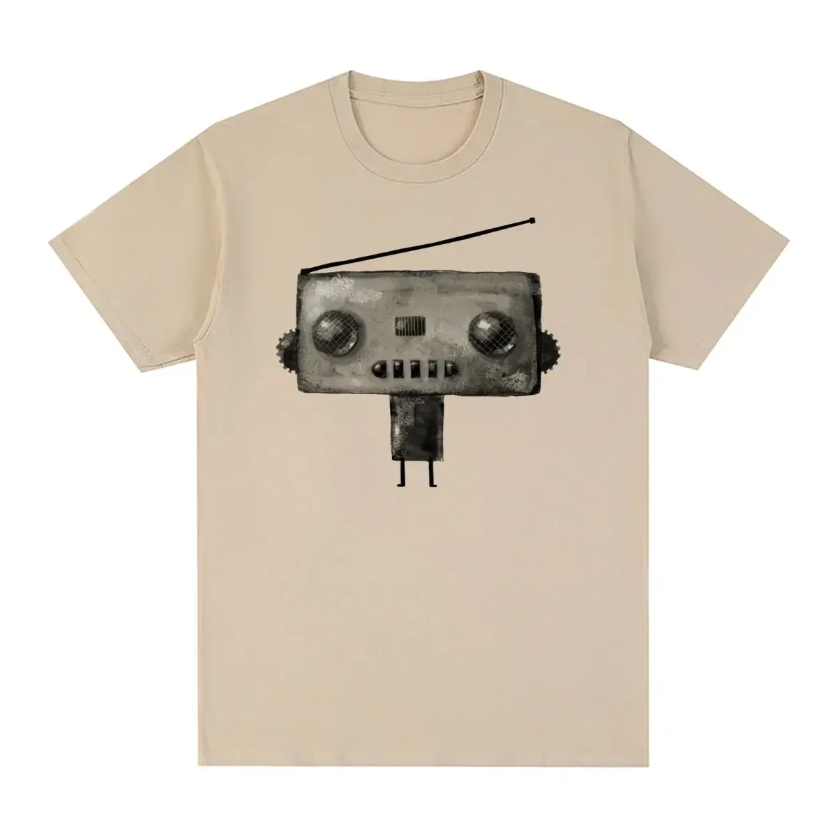 Radiohead Vintage T-shirt Hip Hop Rock Band Music Album Harajuku Cotton Men T shirt New Tee Tshirt Womens TopsUnisex T-shirts fo