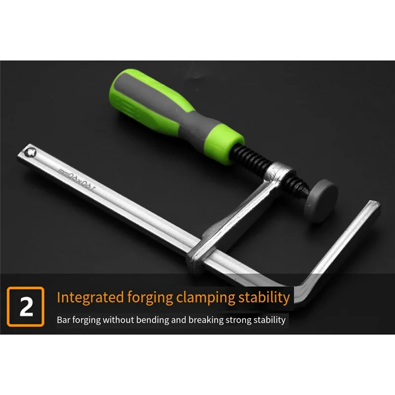 1 PCS Rail Saw Guide Rail Woodworking Fixture 200Mm With Screw Operating Arm, Suitable For Woodworking Rail Saw Guide Rail