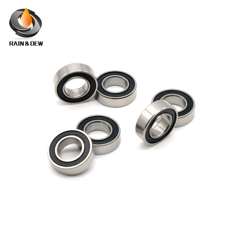 

4PCS 63802 2RS Bearing 15*24*7 mm C2 Single Row Bicycle Frame Pivot Single Row Ball Bearings 63802-2RS 63802LUU