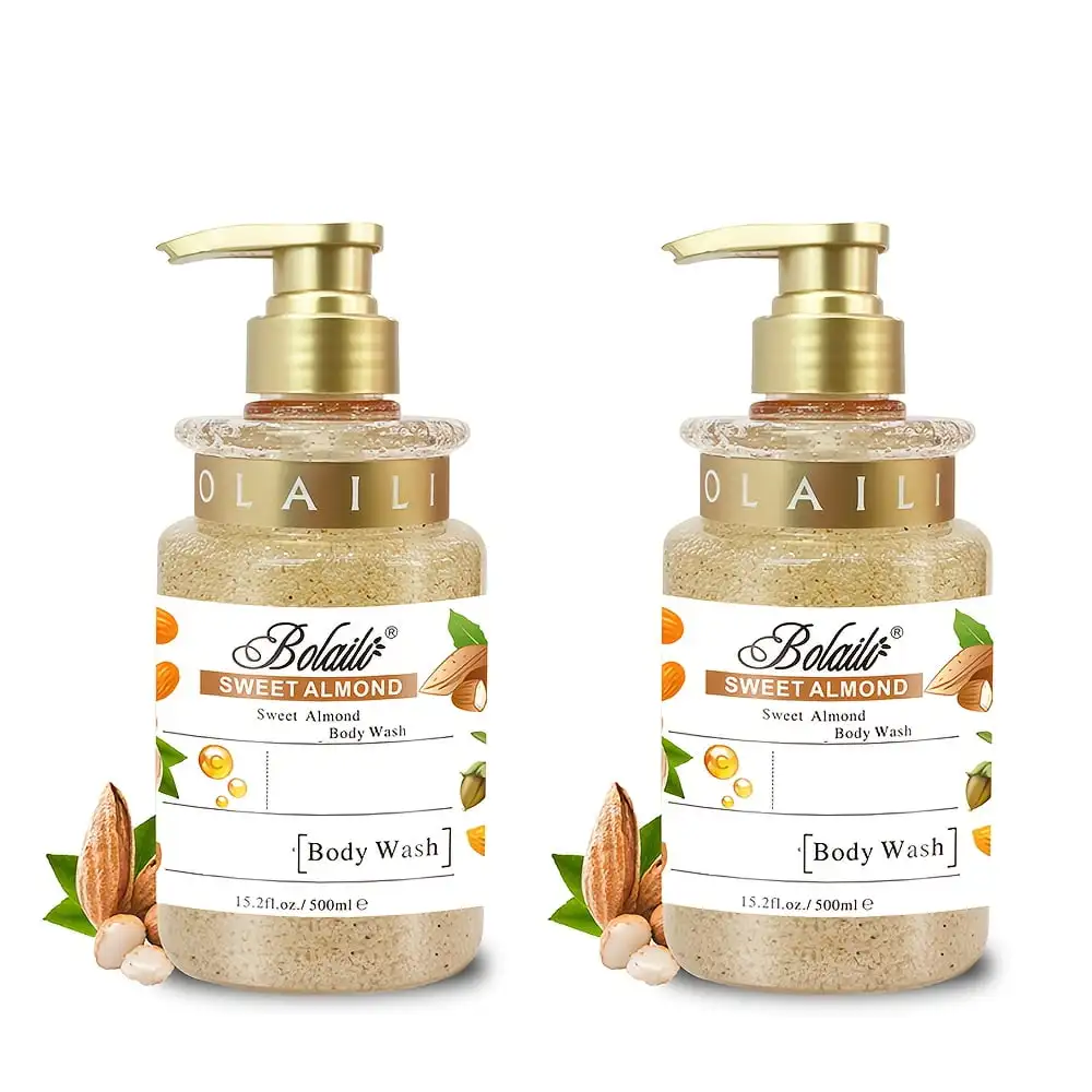 Turmeric Body Wash, Clear Liquid Soap - Natural Exfoliating Turmeric Body Wash, Detoxifying Treatment