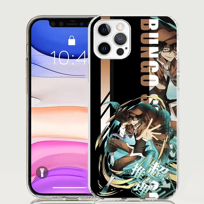 Anime Bungo Stray Dogs Phone Case For iPhone 16 15 Plus 11 14 Pro Max 13 12 Mini XS X 7 8 + SE Pattern Customized Couqe Cover 11 image 6