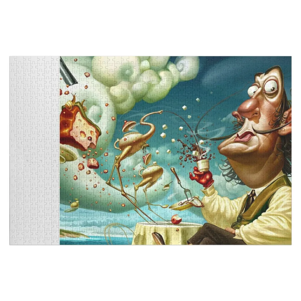 

Salvador dali original paintings surrealism Jigsaw Puzzle With Photo Wooden Animal Puzzle