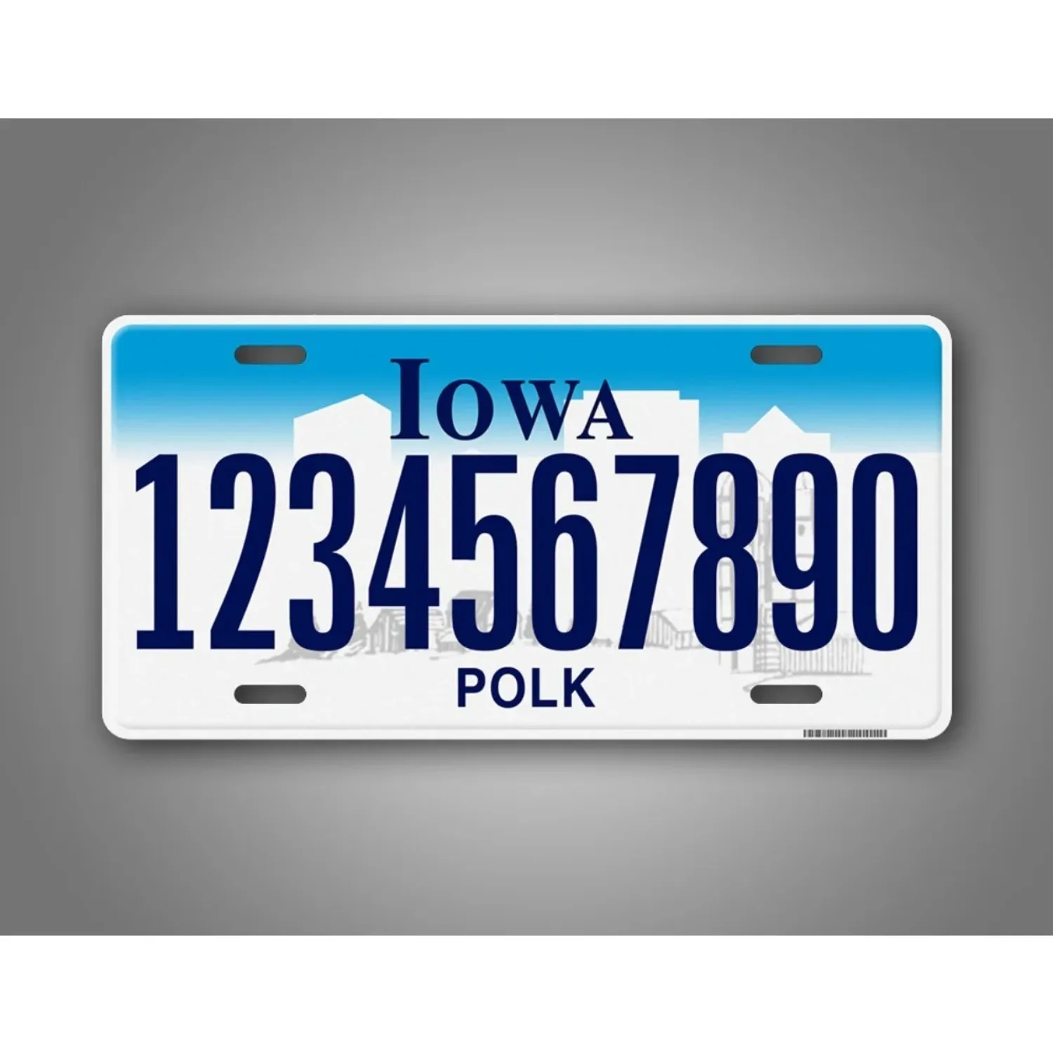 Personalized Iowa Vintage Metal Sign Decorative Wall Tag for Home Garage Man Cave Bar Decor view 5