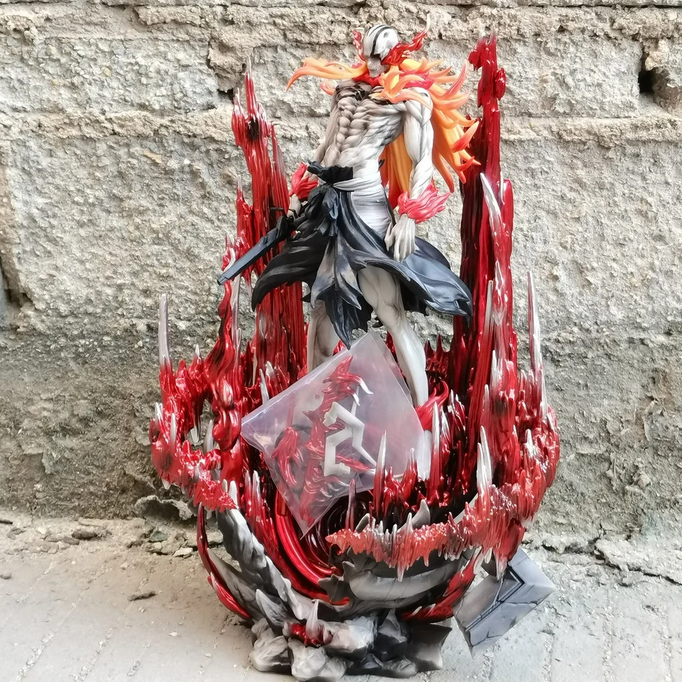 新しいブリーチフィギュアウルキオラシファー黒崎一護日本アニメ PVC