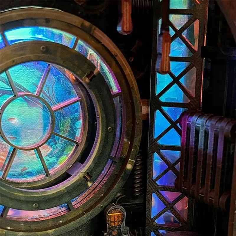 wooden-assembled-bookstand-explore-fantasy-unknown-world-desktop-decoration-gift