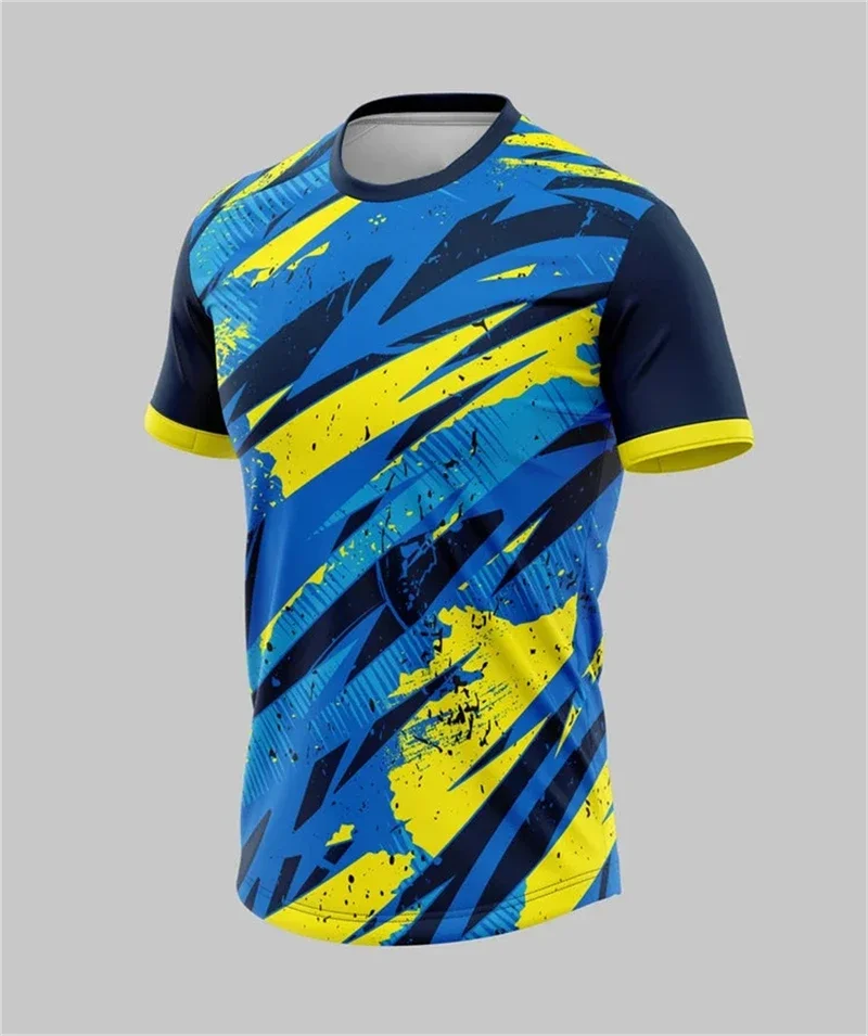 2026 Fashion New Sports T-shirts For Men Summer Outdoor Short Sleeve 3D Print T Shirts Casual Oversized Breathable Gym Tees Tops