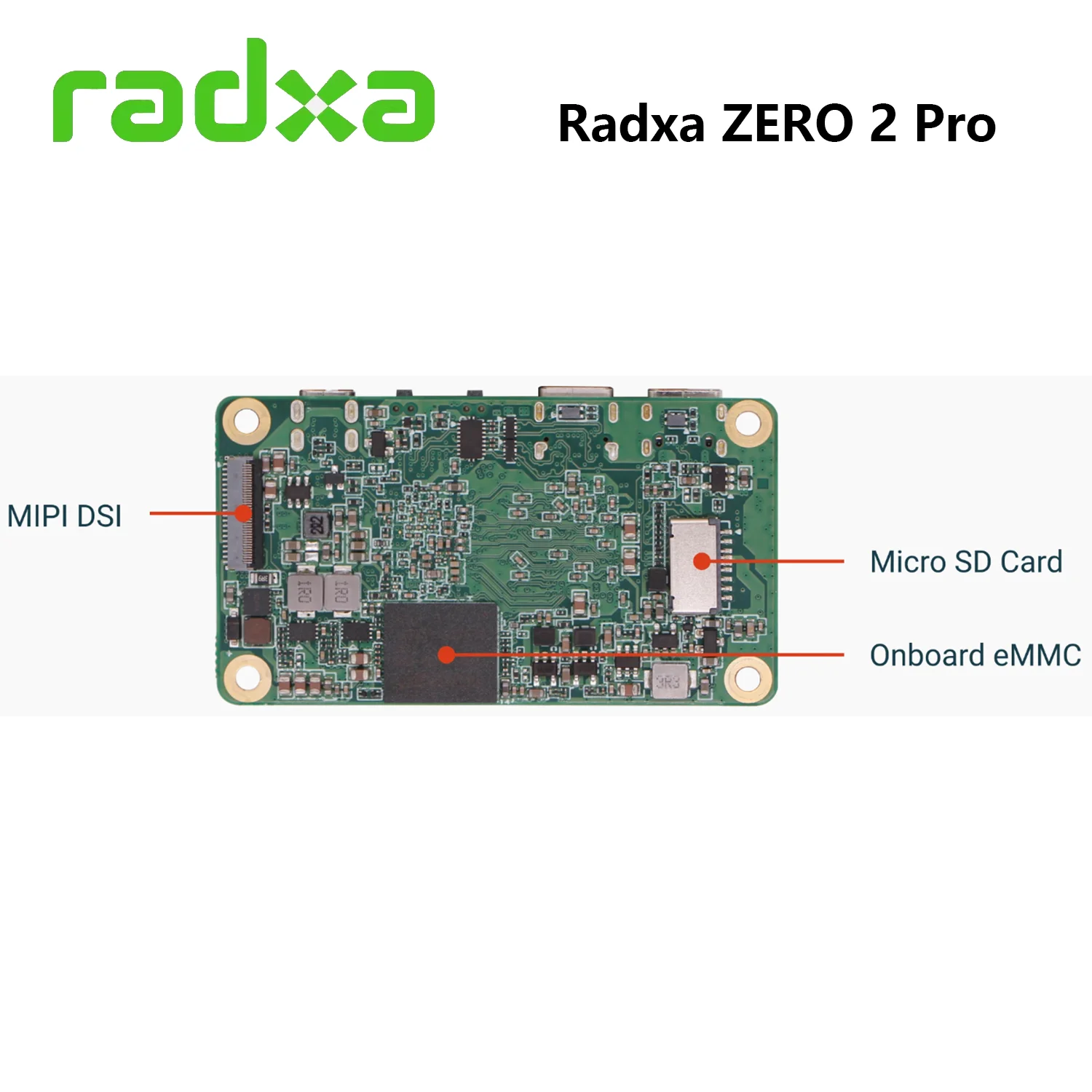 Imagem -06 - Radxa Zero Pro Placa de Desenvolvimento Cpu Amlogic A311d Sbc 4gb de Ram Onboard Emmc Six-core