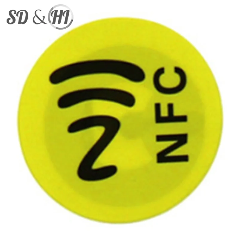 1Pcs Waterproof PET Material NFC Stickers Smart Ntag213 Tags For All Phones