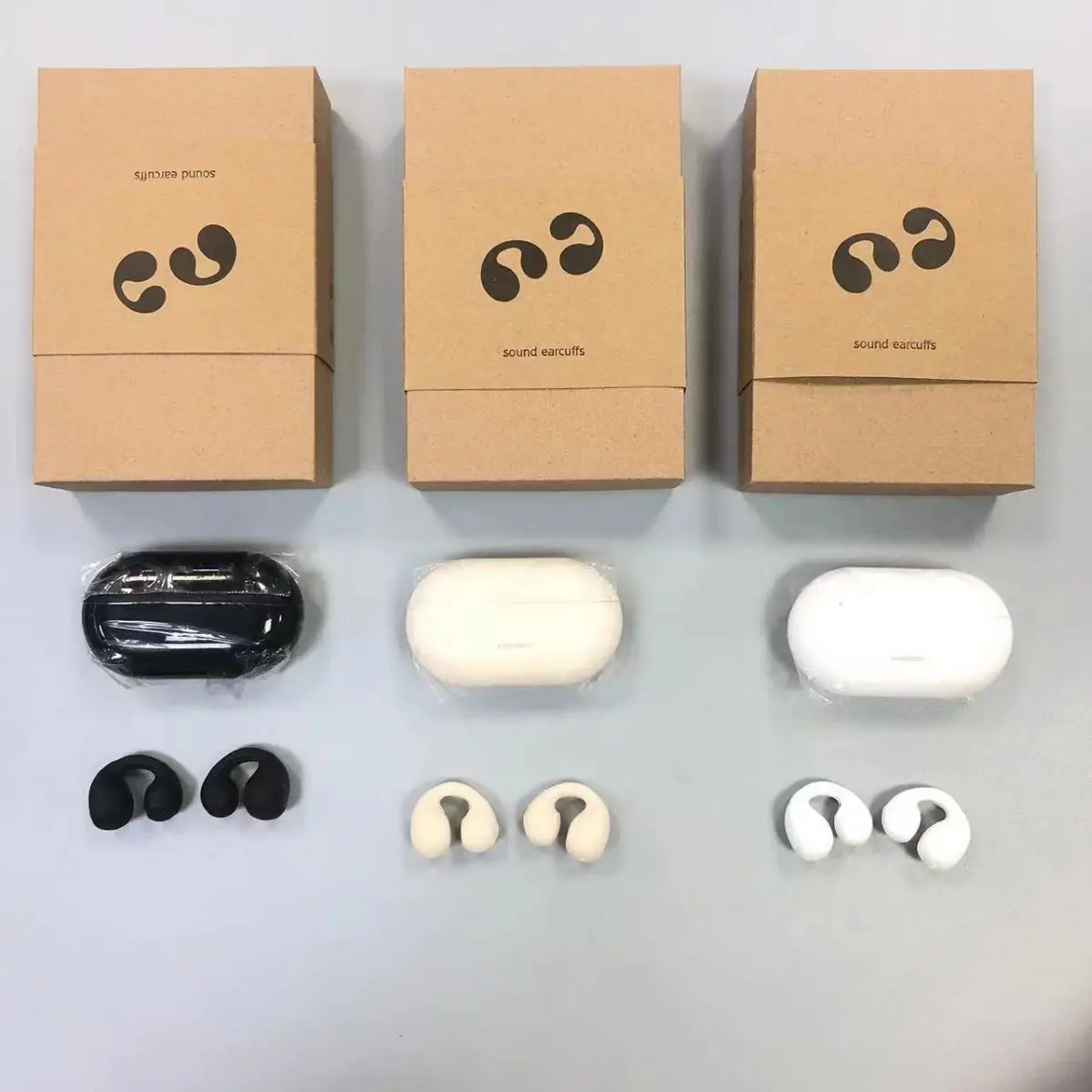 

New arrival bone conduction t7500 ear clip type 7600 bluetooth headset non-in-ear open clip ear tws headset