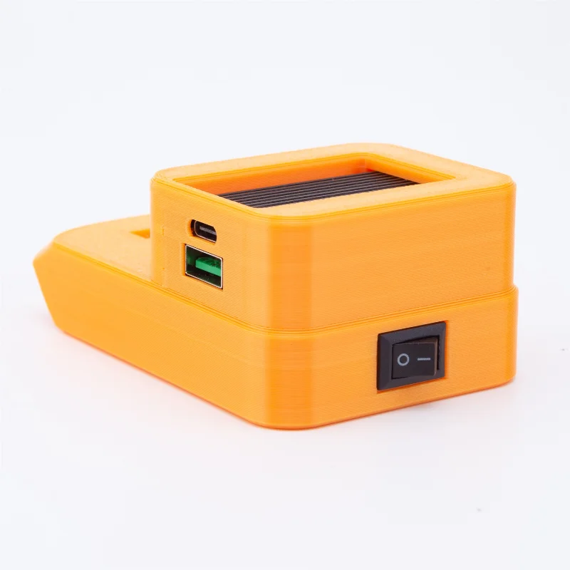 Imagem -05 - Conversor para Carregador de Bateria Li-ion Adaptador para Dewalt Tipo-c pd Usb Fonte de Alimentação 65w 18w Bateria Não Incluída
