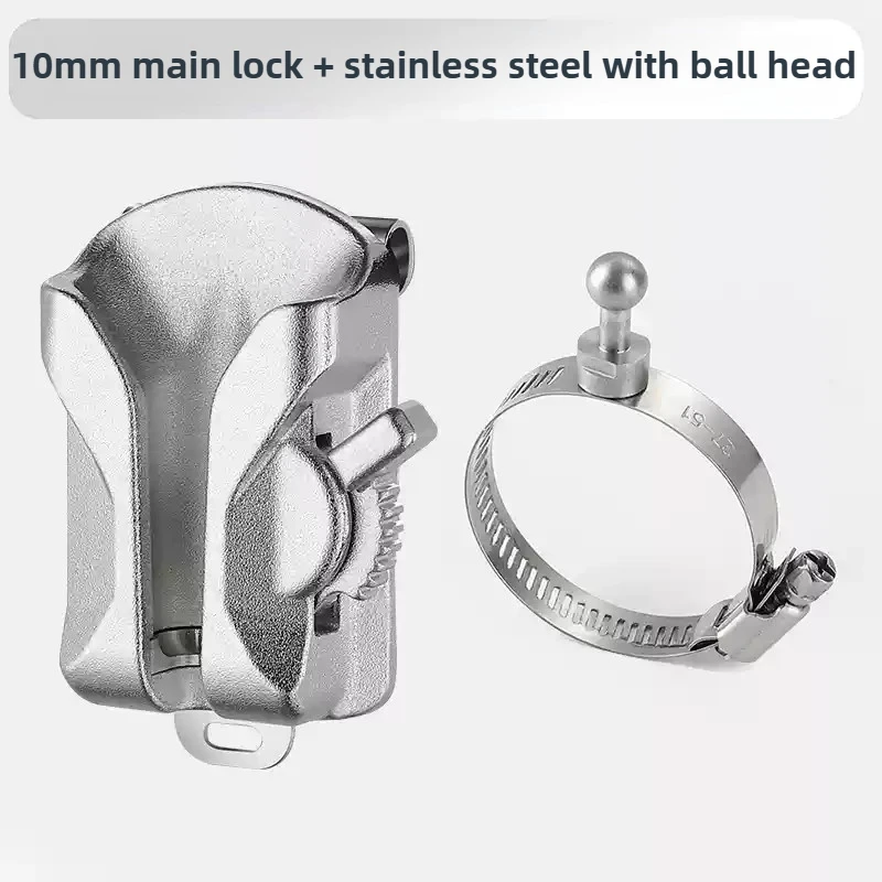 Aluminium Legierung Tragbare Doppel Lock Taille Schnalle Power Werkzeuge Professionelle Schnell Hängen Haken Holz Zimmerei Werkzeuge Zubehör – Detail 9