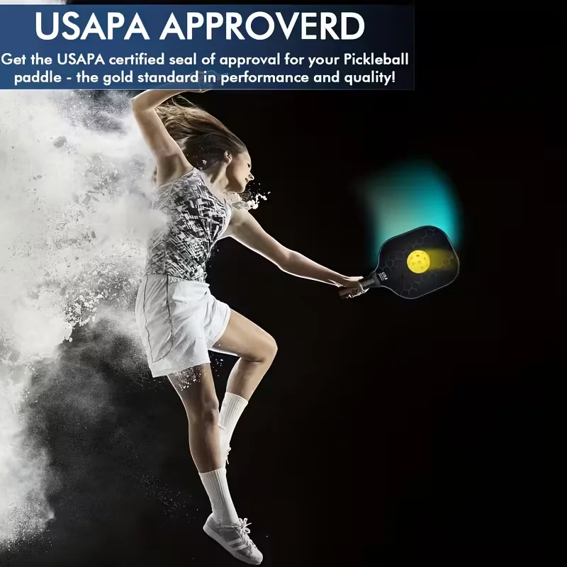 T700 Fiberglass Pickleball Paddle Set, 2 Paddles + 4 Balls, Heavy Duty for Beginners & Pros image 3