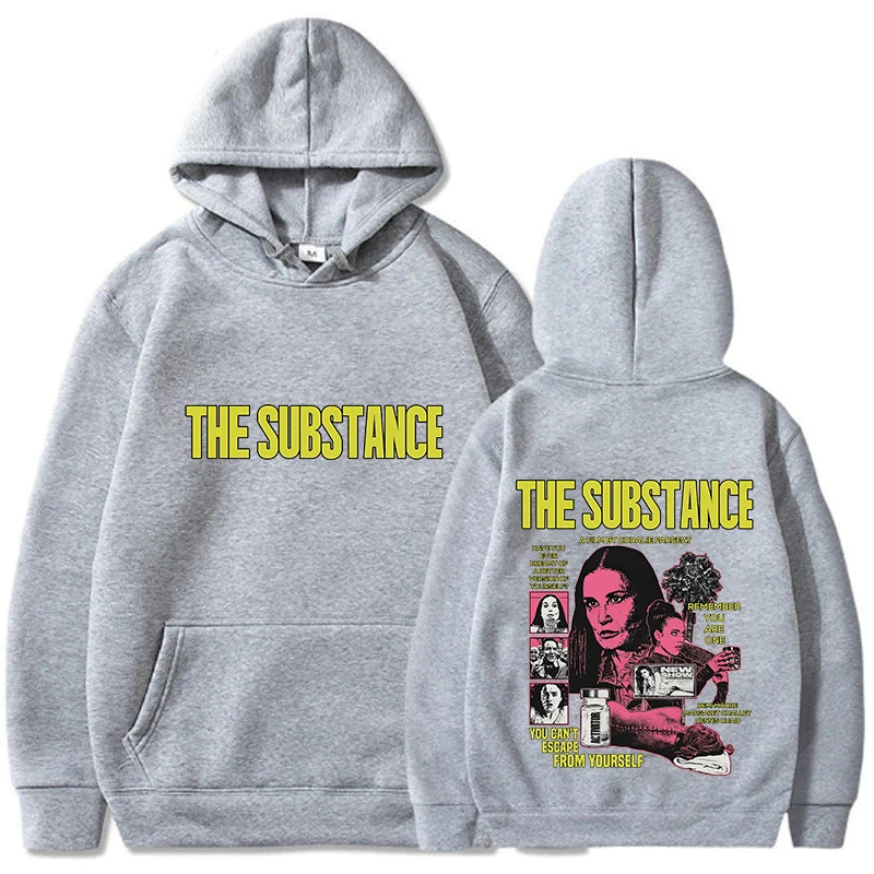 The Substance Monstro Elisasue Hoodies Hip Hop Graphic Sweatshirt Winter Hooded Pullovers Graphic Hoodie Unisex Long Sleeve Tops