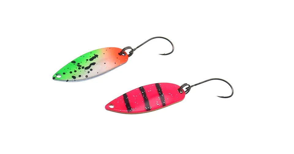 HISTOLURE Pesca Stream Bait Forelle Löffel Köder 2,8g Spinner Kupfer Metall Angeln Löffel Köder Für Forelle Barsch Hecht Lachs – Detail 4