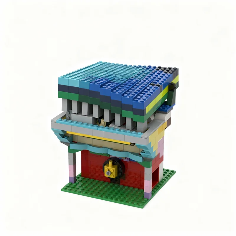 

535pcs MOC Over Sea Classic Model Building Blocks Construction Toy Christmas Gifts DIY Creative Idea Education Birthday Assemble