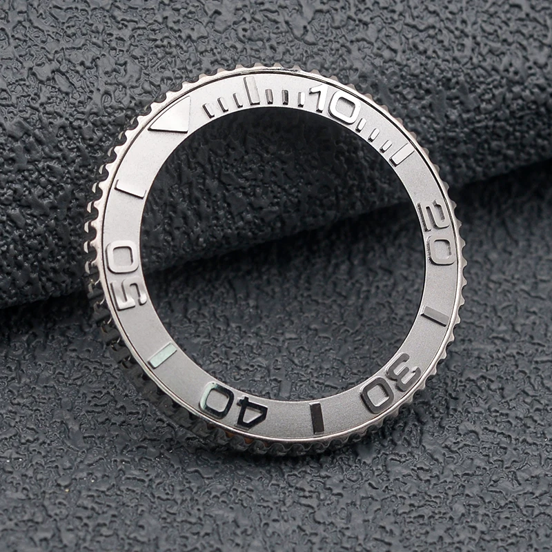 Seiko 38mm smussato rame orologio lunetta inserto anelli diametro interno 30.5mm adatto per SKX007 SKX009 SRPD Diving Watch Case Parts