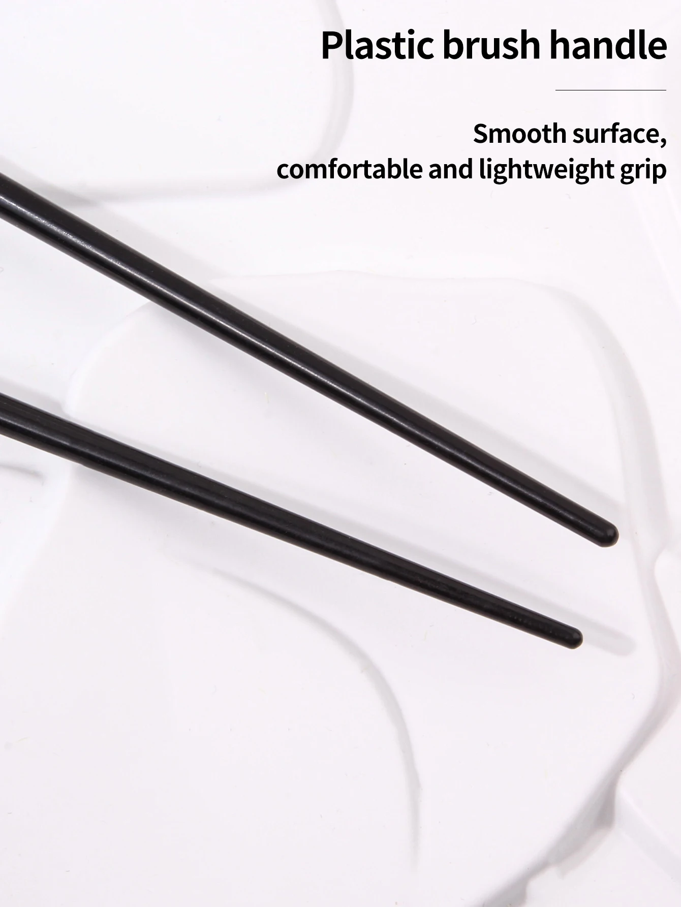 斜めヘッド付きアイライナーブラシ,アイブロウブラシ,アイシャドウ,超薄型,メイクアップツール,3個