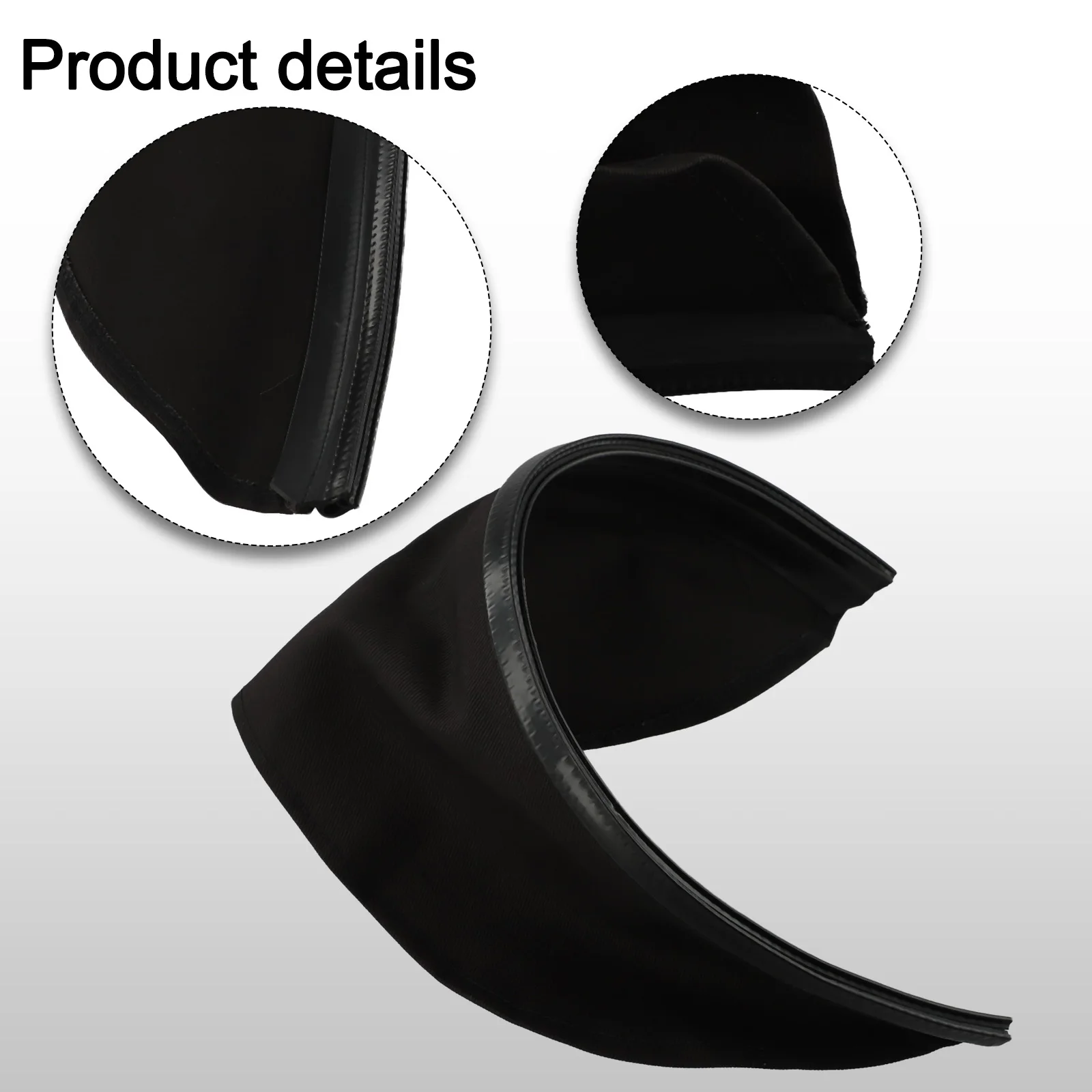 Protective Bib Neck Protector Welding Operations Pressure-Fit Silicone Seal Wide Compatibility Welding Helmet Bib