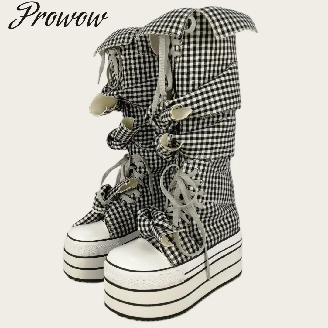 

Модные сапоги до колена на танкетке с бантом и круглой головкой, женская обувь Zapatos Mujer