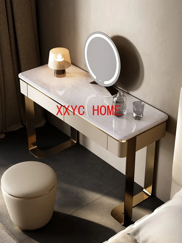 Light Luxury Dressing Table Modern Simple Small Apartment High-Grade Pure