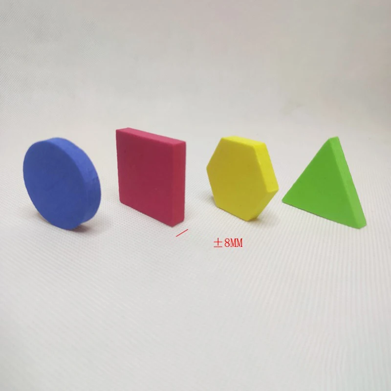 Forme geometriche EVA Puzzle in schiuma fai-da-te Bambini che imparano giocattoli educativi per bambini Giocattolo per l'addestramento al pensiero Puzzle Giochi Montessori