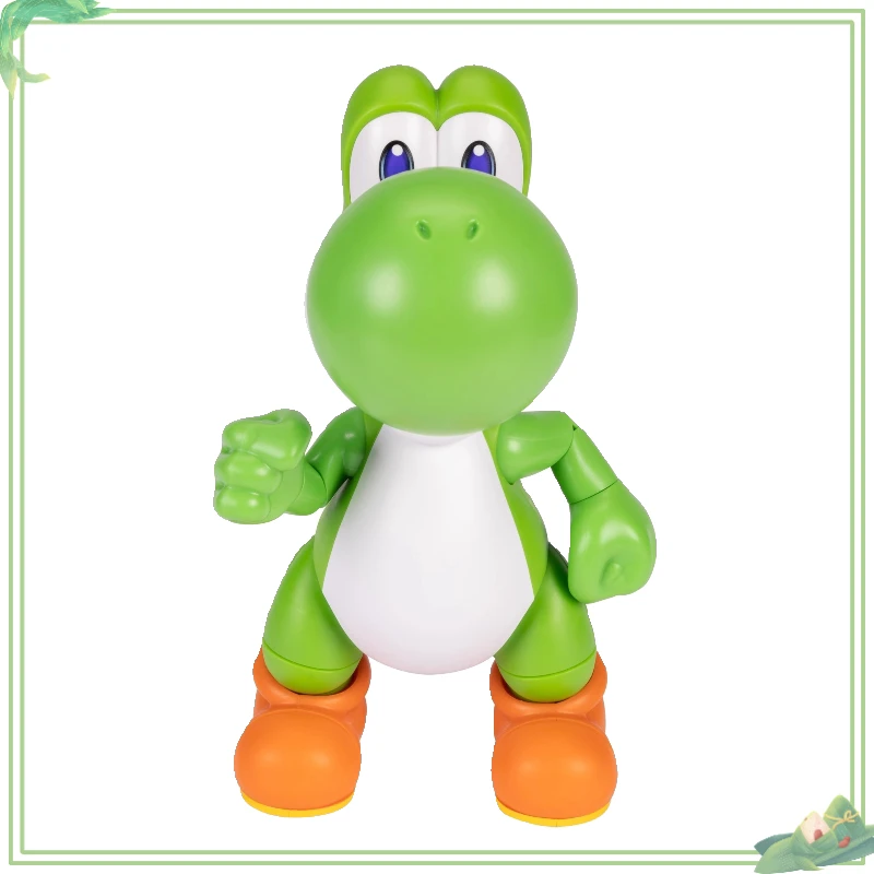 

Jakks игра аниме фигурка модель кукла Йоши 36 см может сделать звук фигурку игрушка в подарок на складе