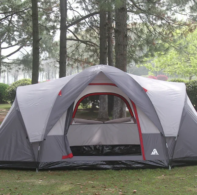 

New Trend Luxury Style Stable Structure Camping Large Holiday Camping Family Tent