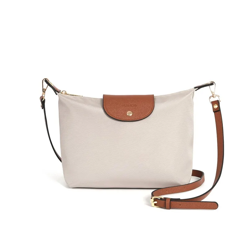 

Unique Casual Crossbody Handbag For Women With Letter Logo Leather Vintage And Large Capacity Simple Luxury