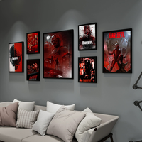 DAREDEVIL Poster Poster Prints Wall Sticker Painting Bedroom Living Room Decoration Office Home Self Adhesive