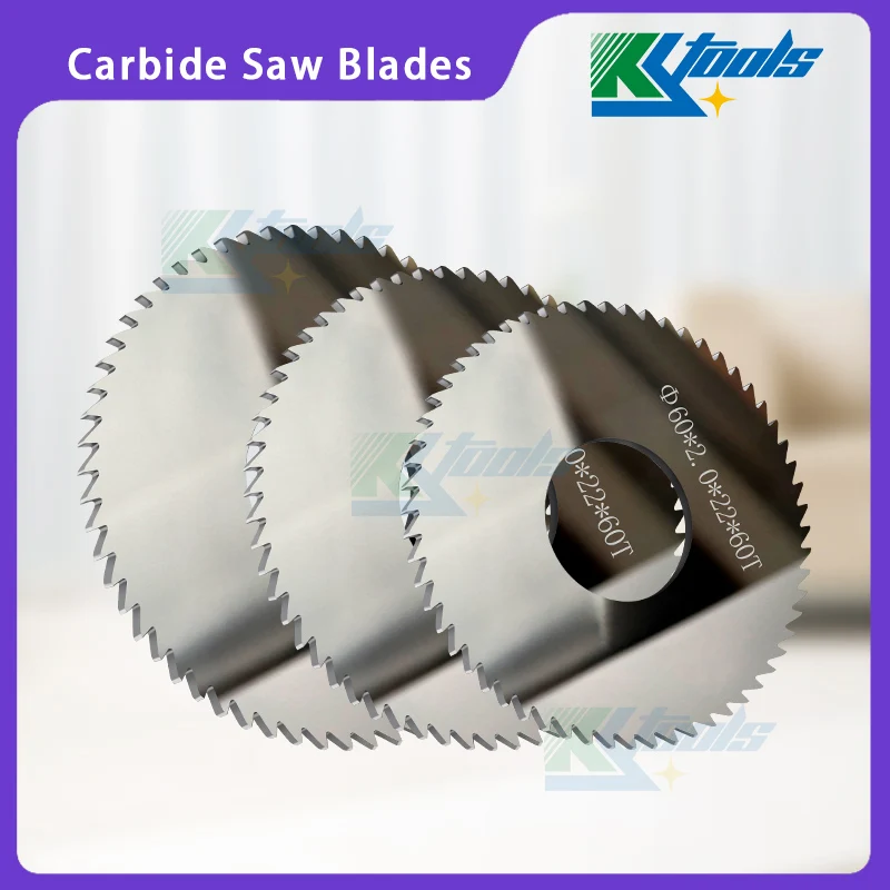 Carbide Saw Blade Milling Cutter diameter Tungsten steel saw blade milling cutter Sawtooth slotting 125*0.5-5.0mm Inner Hole 22