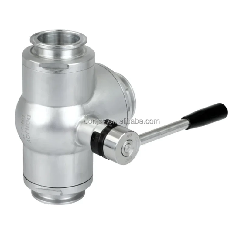 DONJOY 2023 newest sanitary stainless steel 3 way ball valve