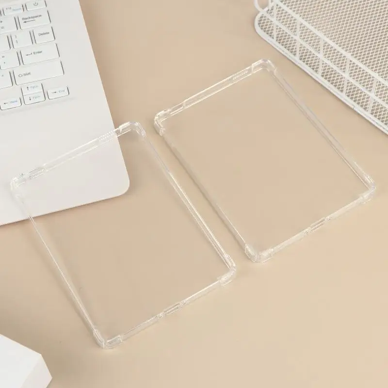 Ultra-Slim Shockproof TPU Back Cover for Bigme B6 EReader 6-Inch Tablet Clear Protective Anti-Drop Case