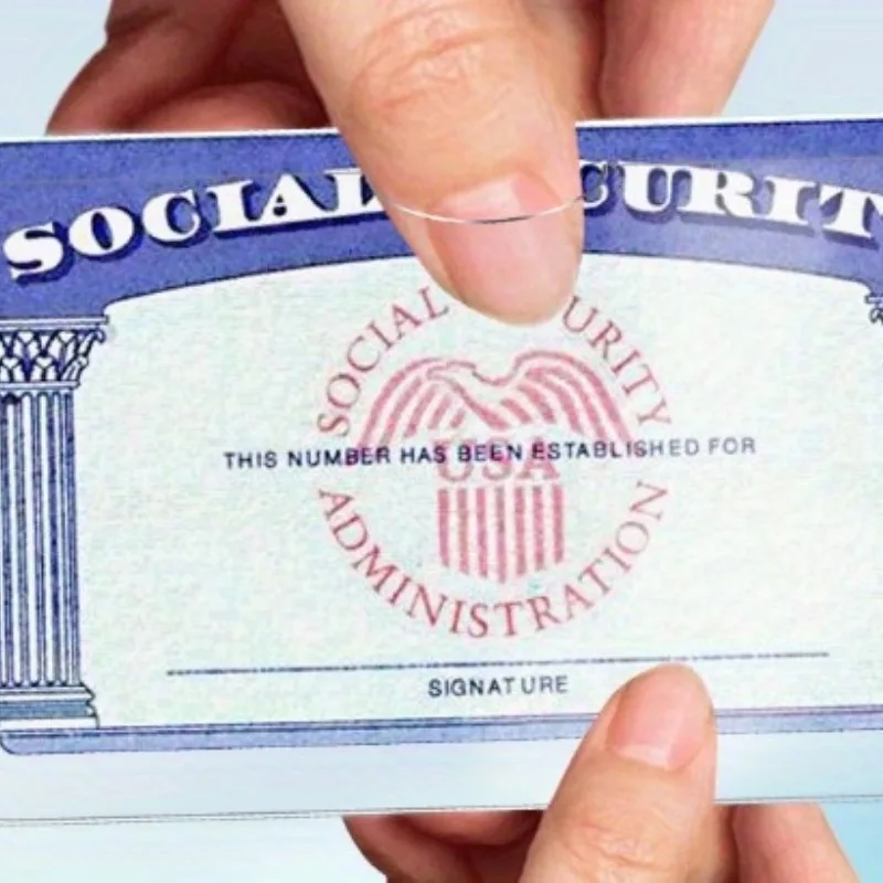 사회 보장 카드 소지자 – PVC 소재, 방수, 내구성, 긁힘 방지, 휴대용